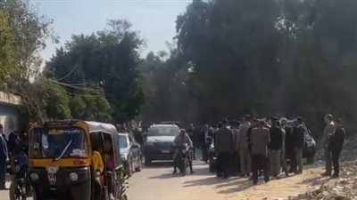 المئات يشاركون في تشييع جثمان محامي كرداسة المقتول داخل مكتبه | بث مباشر 