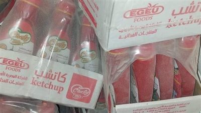 ضبط 10 آلاف عبوة كاتشاب و500 كيلو دقيق منتهية الصلاحية بطنطا