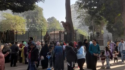 حديقة الحيوان تستقبل أكثر من 30 ألف زائر اليوم