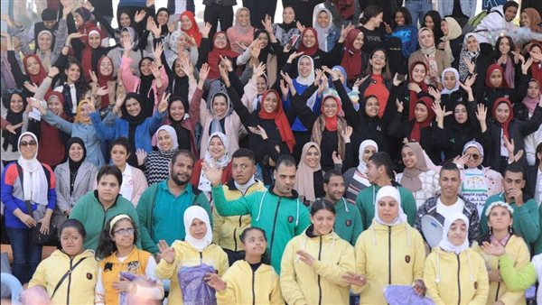 جانب من اليوم الرياضي