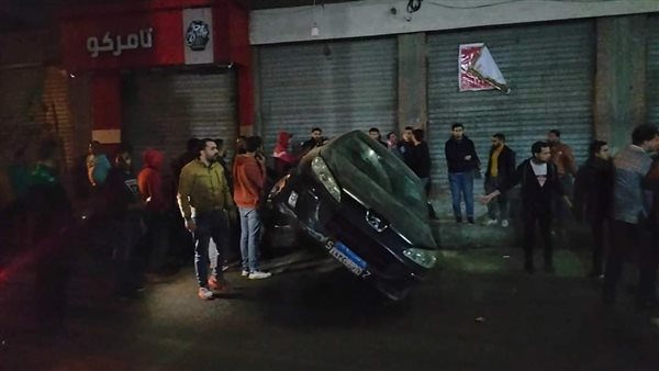 اصطدام سيارة ملاكي