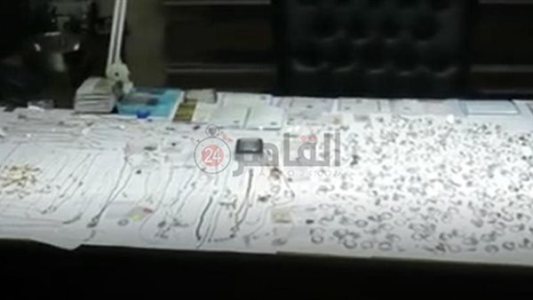 جانب من المضبوطات