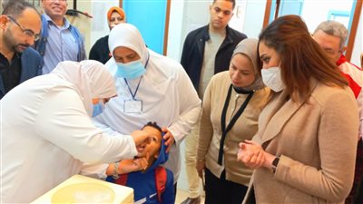 تستهدف مليون و100 ألف طفل.. نائب محافظ البحيرة تطلق الحملة القومية للتطعيم ضد مرض شلل الأطفال