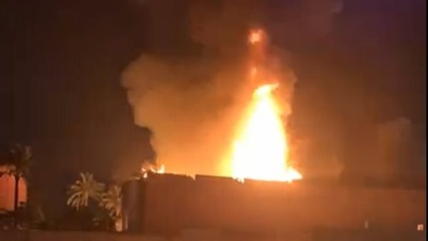 حريق استوديو شبرامنت