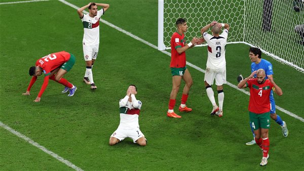 مباراة المغرب والبرتغال