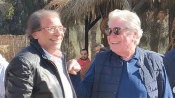 حسين فهمي وخالد يوسف