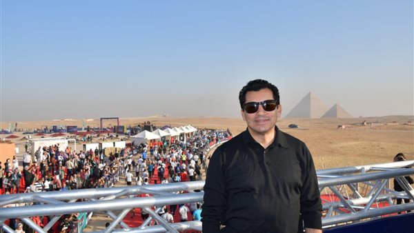 افتتاح ماراثون الأهرامات