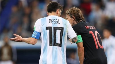 مودريتش: لا أطيق الانتظار حتى ألعب ضد الأرجنتين.. وميسي هو الأفضل