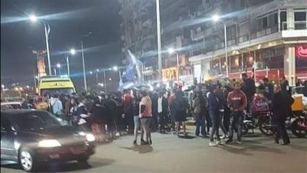 جانب من الحادث 