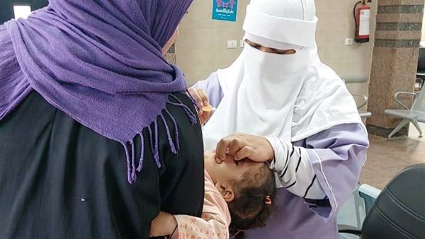 حملة تطعيم شلل الاطفال