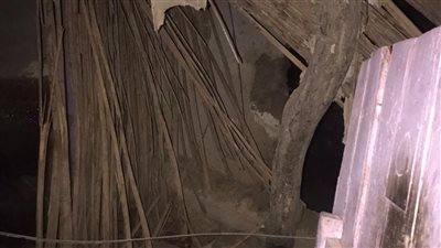 انهيار سقف منزل وإصابة سيدة شمال الأقصر