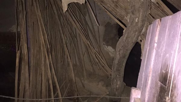 انهيار منزل بالأقصر