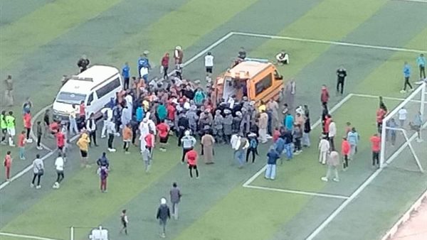 لحظة وفاة اللاعب