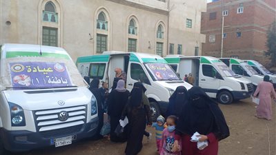  الكشف على 1582 مريضا في قافلة علاجية بالدقهلية 