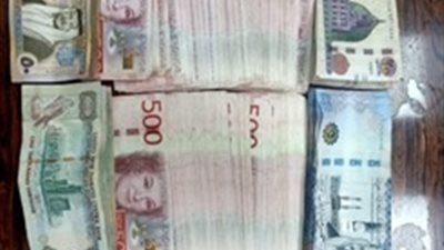 القبض على 4 أجانب حاولوا تهريب عملات عربية ومحلية بملايين |صور