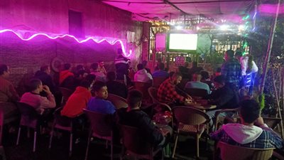 أعضاء مراكز شباب القليوبية يتابعون مباراة المغرب وفرنسا | صور 