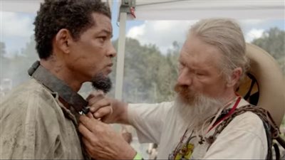 ويل سميث: بقيت عالقًا لمدة 15 دقيقة في سلسلة حديدية أثناء تصوير فيلم Emancipation