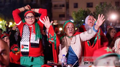 صدمة وحزن جماهير الجالية المغربية في مصر بعد خسارة أسود الأطلسي أمام فرنسا