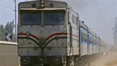 مصرع شاب صدمه قطار في بني سويف 