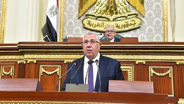 وزير الزراعة بمجلس