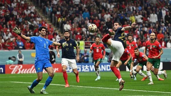 مباراة فرنسا والمغرب