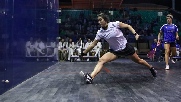 نور الشربيني لاعبة