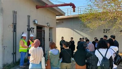 صرف صحي الإسكندرية تستقبل طلاب طب الأسنان لربط المنهج العلمي بالمهارات التطبيقية بالشركة 