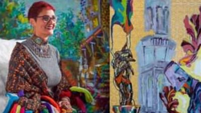 معرض عابرة الأزمنة لوحات فنية معاصرة في ضوء كتابات المقريزي ببيت السناري