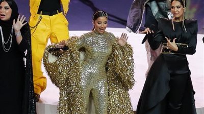 بلقيس تشعل ستاد لوسيل في نهائي كأس العالم 2022 | صور 