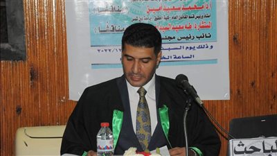 محمد محمود شوقي يحصل على الدكتوراه في «لجان توفيق المنازعات بين الواقع النظري والتطبيق العملي»