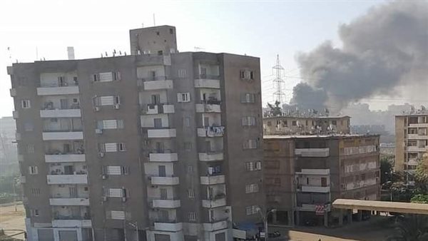 حريق محول كهرباء