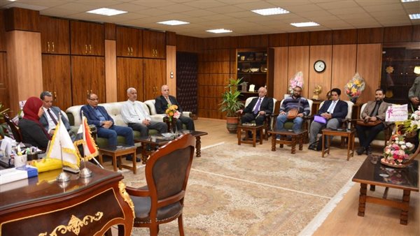 جامعة أسيوط تستقبل