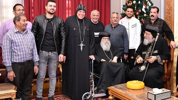 البابا يستقبل نيافة