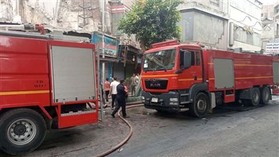 السيطرة على حريق مخبر بلدي ومصنع طوب ببني سويف 