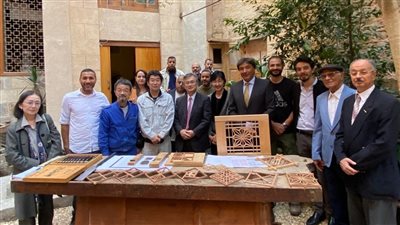 السفير الياباني يدشن مشروع إحياء الحرف التقليدية بالقاهرة التاريخية