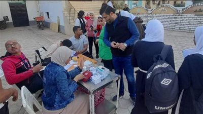 تربية رياضية الوادي الجديد تنظم حملة للتبرع بالدم