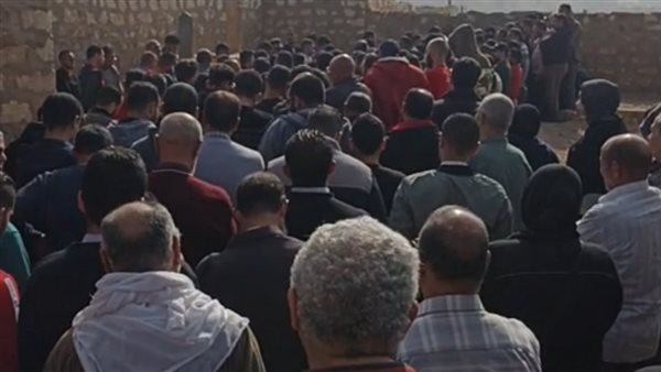 جانب من الجنازة 