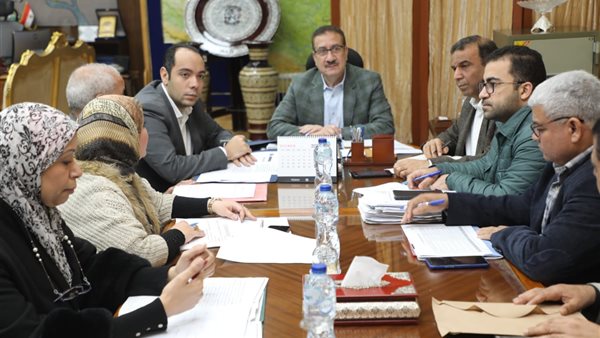 اجتماع محافظ المنوفية