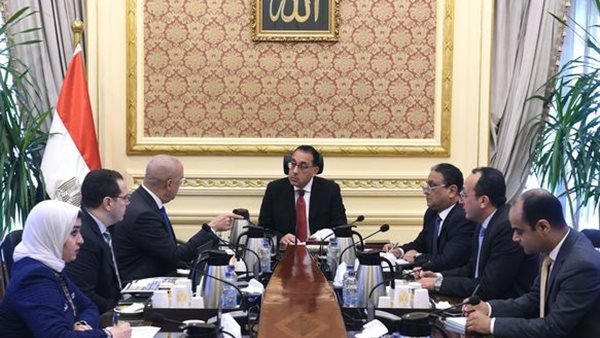 اجتماع الدكتور مصطفى