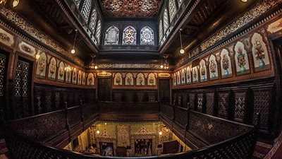 متحف قصر الأمير محمد علي بالمنيل يلقي الضوء على بهو المرايا 