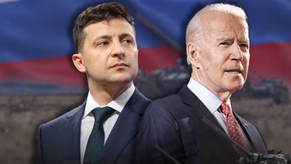 بايدن وزيلينسكي