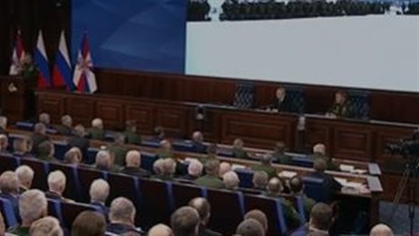 اجتماع بوتين بالقادة