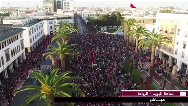 استقبال لاعبي المغرب