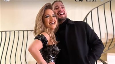 الفيديوهات الأولى من حفل خطوبة رنا رئيس