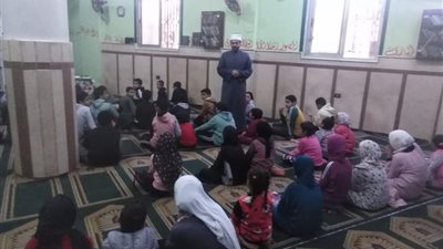 أوقاف شبرا الخيمة تنظم حملة لتوعية الأطفال بخطورة لعبة تشارلي