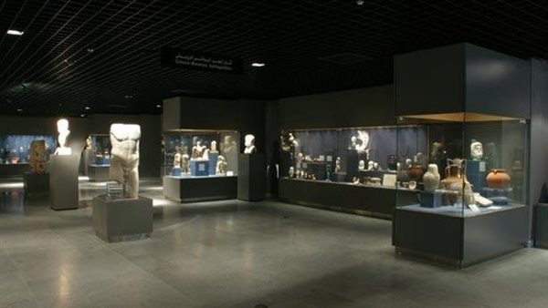 متحف الآثار بمكتبة