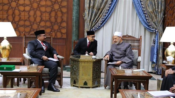 شيخ الأزهر يستقبل