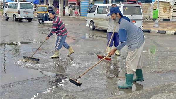 كسح مياه الأمطار