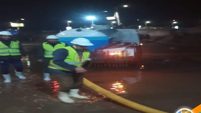 مياه المنيا: أمطار متوسطة تضرب بعض المراكز.. وإعلان الطوارئ بجميع فروع الشركة