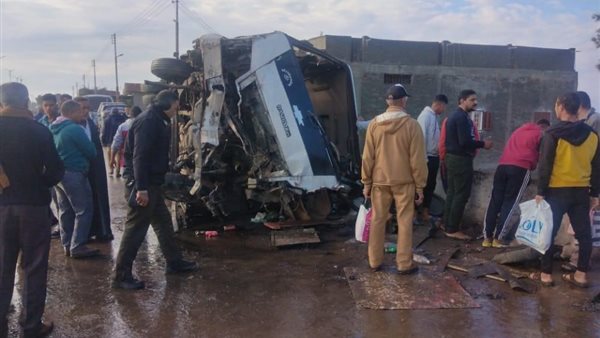 جانب من الحادث 